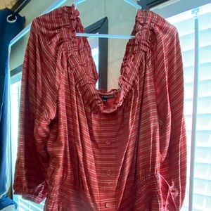 Off the shoulders blouse